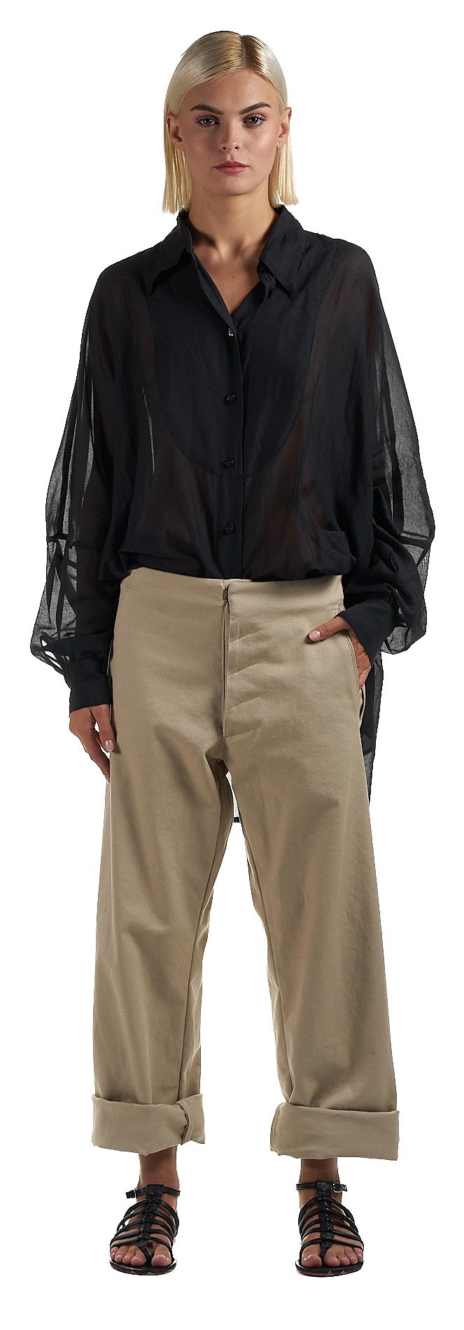 DANIELE BASTA LEATHER AND SILVER JACKET 